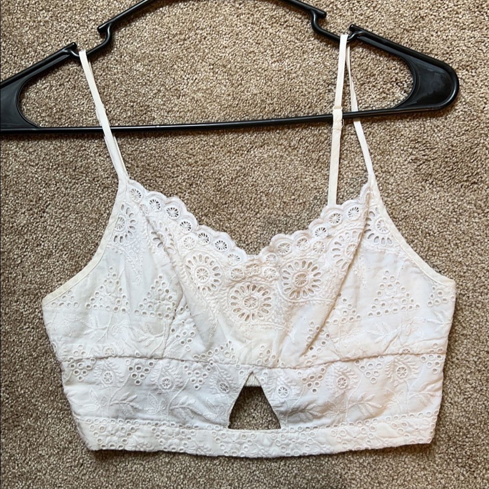 Going out white crop